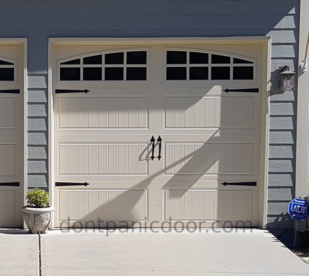 Don T Panic Emergency Garage Door Repair, Almond Garage Door Color