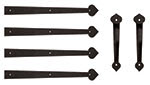 Aspen carriage door hardware